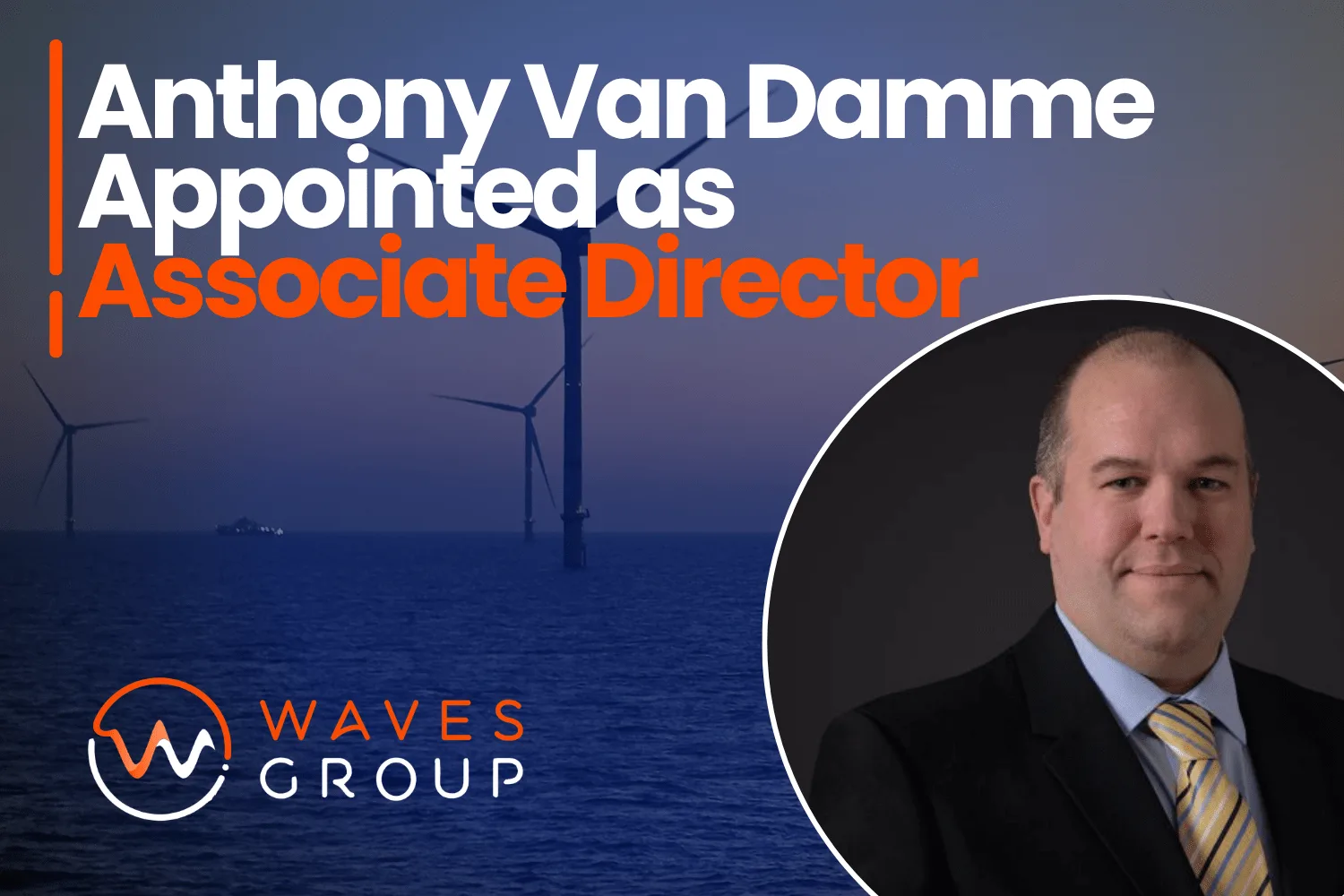 Anthony Van Damme Appointment